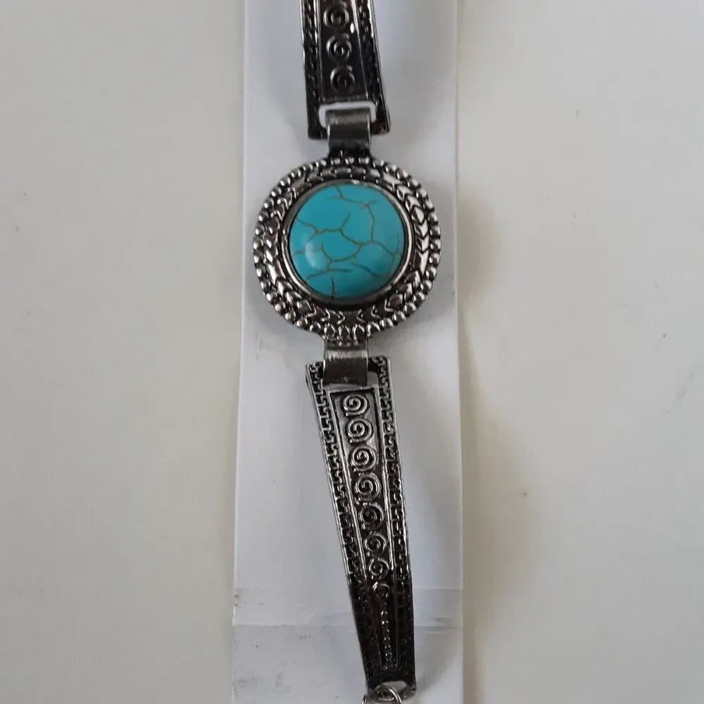 Western Style Silver Tone Women's Bracelet